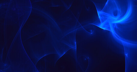 3D rendering abstract technology fractal background