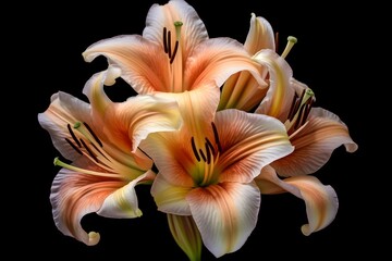 Fototapeta na wymiar beautiful lilies