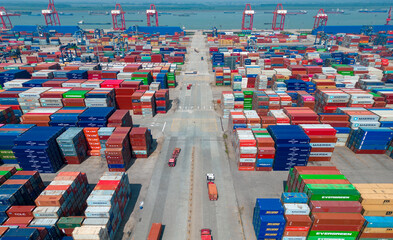 Longtan Port Area, Port of Nanjing, Jiangsu Province, China