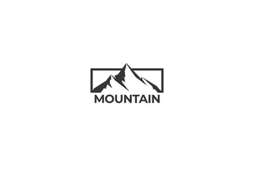 Mountain Business Brandmark Logo Design Vector  illustration