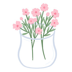 flowers in a vase