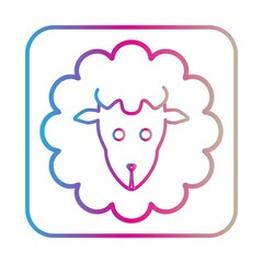 sheep line gradient