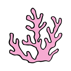 coral reef illustration