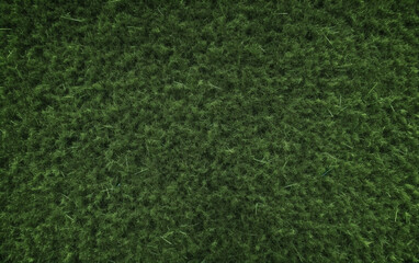 Top view artificial grass soccer field background texture