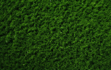 Top view artificial grass soccer field background texture