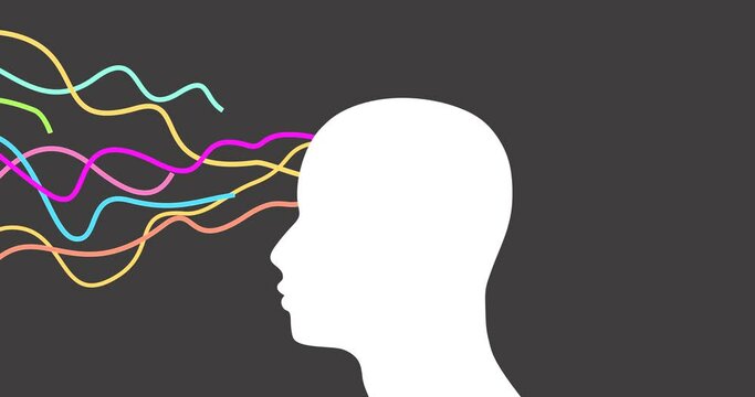 Personal growth and development. Business and education concept. Metaphor of problem solving, chaos and mess, difficult situation. From a complex problem to a simple business solution.