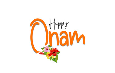 illustration for Happy Onam festival of South India Kerala