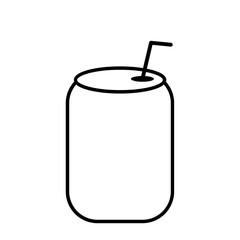 illustration of a can
