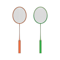 Badminton Vector, Badminton Vector Cork, Badminton illustration, Racket Vector, Sports illustration, Badminton  Ball, vector, colorful vector, rgb vector, Badminton silhouette, silhouette, Sports