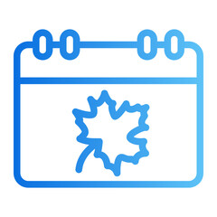 autumn gradient icon
