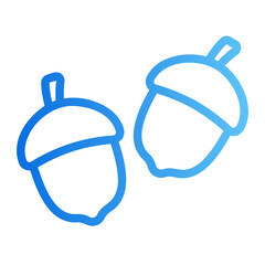 acorn gradient icon