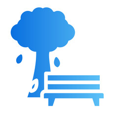park gradient icon