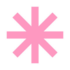 Fototapeta premium Pink Retro Futuristic Decoration