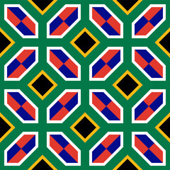 african pattern. geometric background. vector illustration