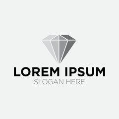 diamond logo vector illustration isolated on white background