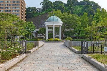 横須賀ヴェルニー公園の東屋