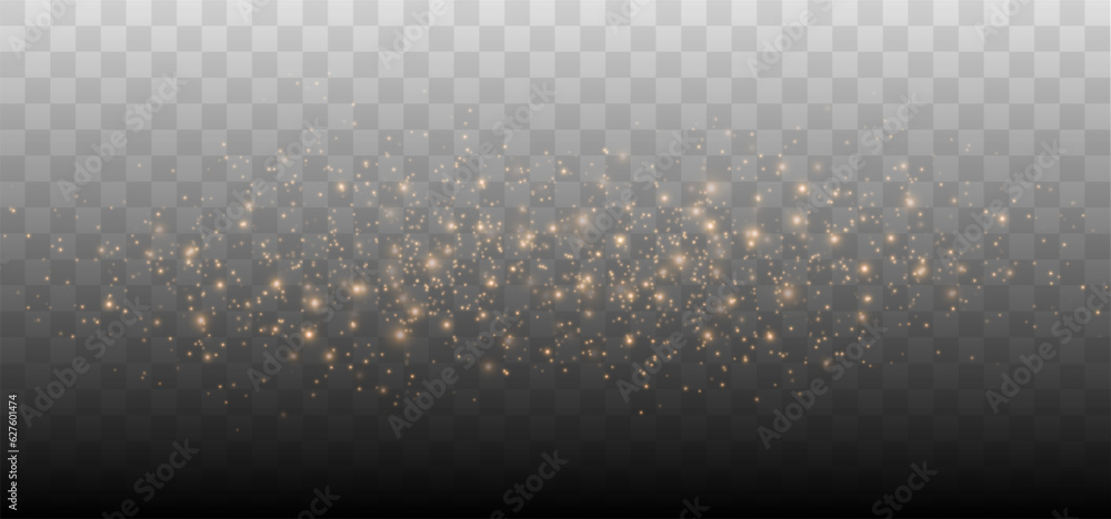 Canvas Prints gold sparkles background. vector shining particles