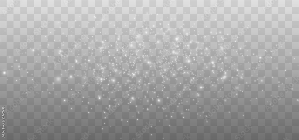 Poster glowing sparkles background. vector shining particles