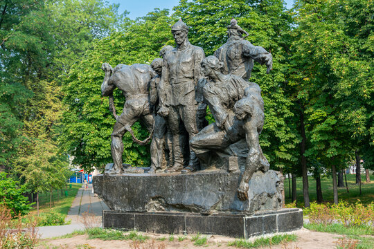 Monument to the Red Army soldiers who died in the Civil War