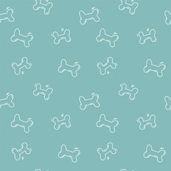 cute cartoon seamless pattern