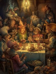 Picnic with monsters
