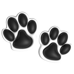 Animal paw 3d