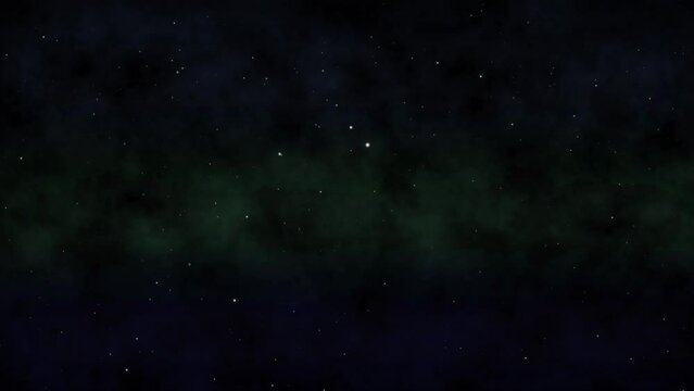 4K 3D Deep space galaxy with stars dust particles the universe Nebula and galaxies in space contains our Solar System. Milky Way Universe filled with stars, nebula and galaxy. science and education