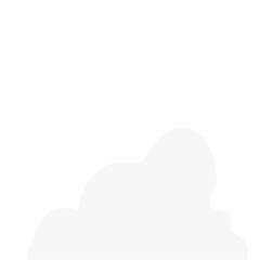 Obraz premium White Cloud Comic Explosion Style