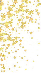 Magic stars vector overlay.  Gold stars scattered