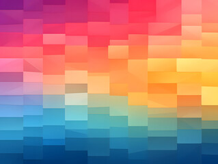 Obraz premium Background - tech style with rainbow - pride flag soft colors, abstract, flat design, minimalistic, illustration. - Generative AI