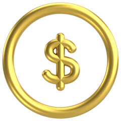 Donate button. Donate icon. 3D illustration.