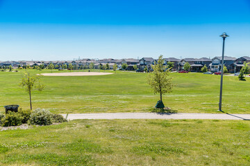 Alexander MacGillivray Young Park in the city of Saskatoon, Canada