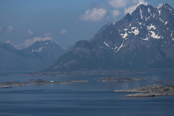 Obraz premium île de Skrova, Lofoten, Norvège