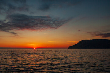 Sunset in Vernazza, Cinque Terre