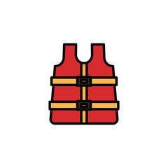 life vest vector