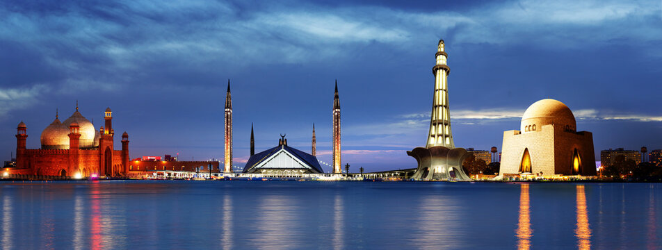 Pakistan Monuments. Environment. Quaid-e-Azam Tomb. Minar e Pakistan. Khyber Gate. Faisal Mosque. Multan Tomb. Badshahi Mosque