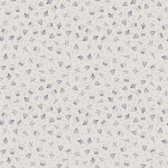 Happy birthday vector pattern background. Fun hand drawn party seamless background with cakes, gift boxes, balloons and party decoration. Great for birthday parties, textiles, banners, wallpapers.