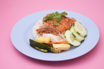 Hainanese Chicken rice