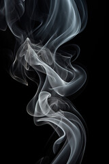 Obraz premium Flowing Smoke Created with GenAI