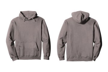 Asphalt Hoodie Front and Back View