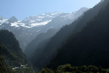 Range of Himalayan Mountains