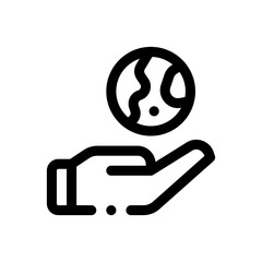 hand line icon