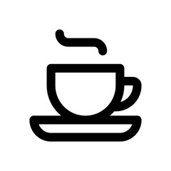 coffee cup line icon