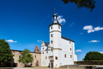 Fototapeta na wymiar Schloss Leitzkau in Sachsen-Anhalt 