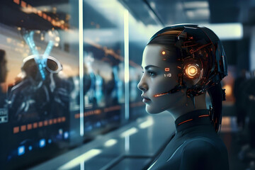 A powerful artificial intelligence (AI) system that can learn and make decisions like a human