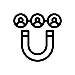 engagement line icon