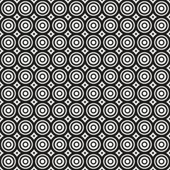 Seamless pattern. Modern stylish texture. Repeating geometric circle pattern. Simple graphic design.