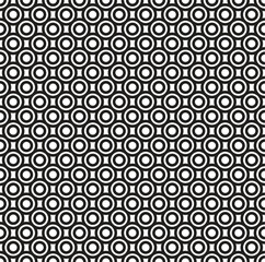 Seamless pattern. Modern stylish texture. Repeating geometric circle pattern. Simple graphic design.