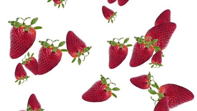 Fragole in caduta libera