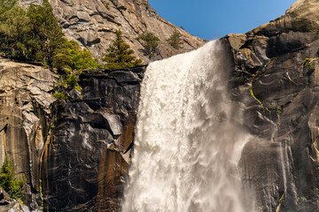 Bridalveil Fall in Yosemite National Park.